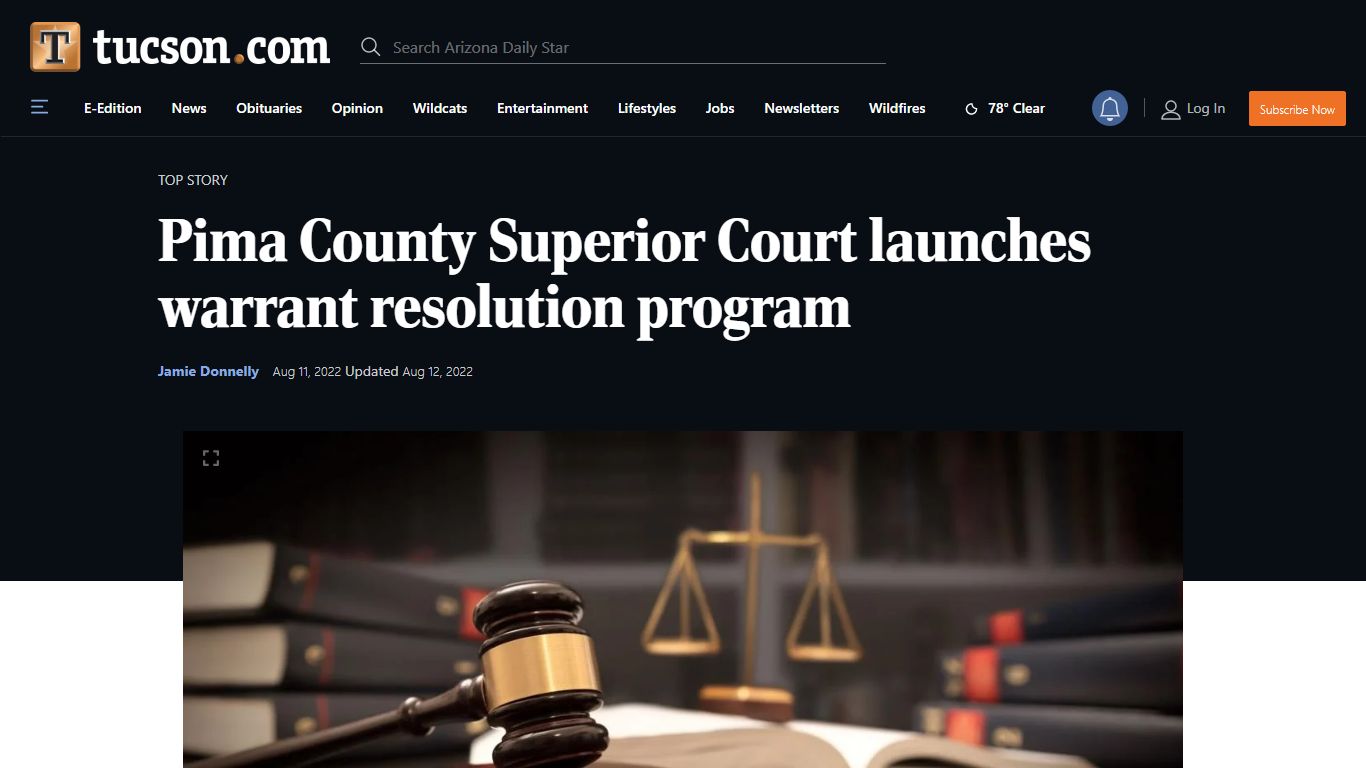 Pima County Superior Court launches warrant resolution program