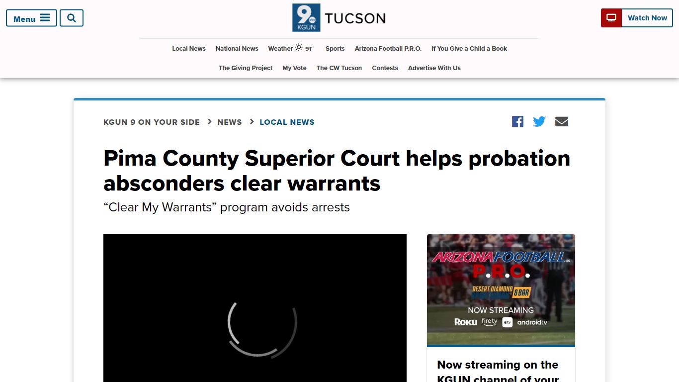 Pima County Superior Court helps probation absconders clear warrants